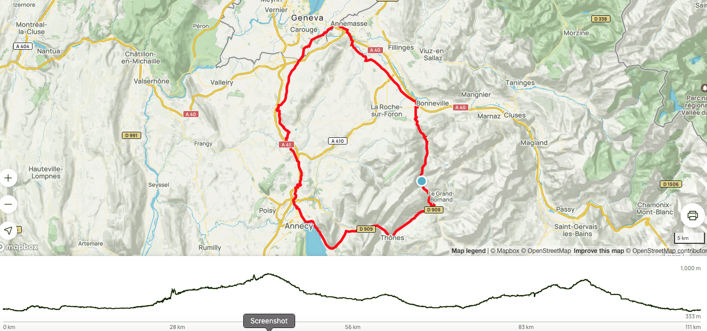 Col de St-Jean de Sixt (nouveau parcours)